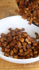 4K views · 99 reactions | Tofu bacon bits that go with everything!!! #vegan #tofubacon #tofurecipes #veganrecipe #veganprotein #plantbased #veganbacon #cheaplazyvegan #recipe #easyrecipe #easyveganrecipe | Cheap Lazy Vegan | Facebook