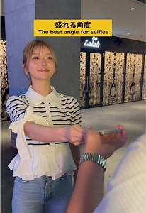 盛れる角度｜ララ（キャバ嬢）ラストコールの撮り方