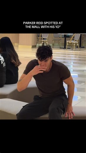Parker Reid Spotted at the Mall with Fans