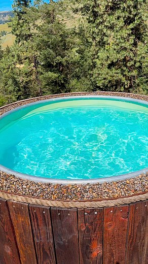135K views · 732 reactions | DIY Off-Grid Stock Tank Hot Tub or Cool...