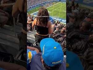 Video shows fight in stands at SoFi Stadium between fans of Chargers, Raiders