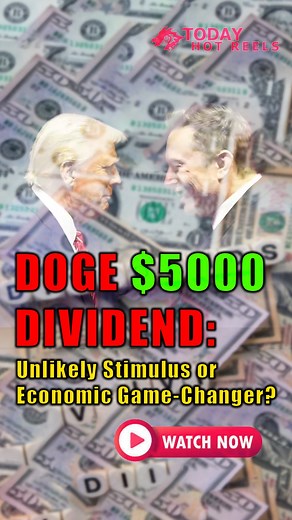 DOGE $5,000 Stimulus Check 2025 DOGE has until July 2026 to achieve a significant reduction of $2 trillion in government spending, a target that could have major implications for the economy. It is also anticipated that DOGE will allocate about one-fifth of the total savings to taxpayers, providing potential financial relief for many households. The checks will be distributed only to those households that pay income tax, ensuring that benefits go to those contributing to the tax system. If DOGE 