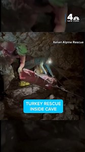 1.1K views · 21 reactions | First video of rescue effort of speleologist Mark Dickey from inside the cave as the ill scientist is being brought to the surface on a stretcher. | NBC New York | Facebook