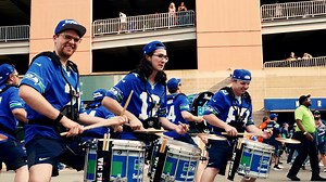 Seahawks Blue Thunder Drumline on Reels