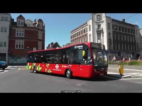 Electric Optare Metrocity EV Bus London route 312
