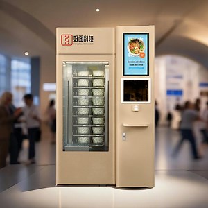 [Hot Item] Solar - Powered Steam Generator Fresh Food Vending Machine