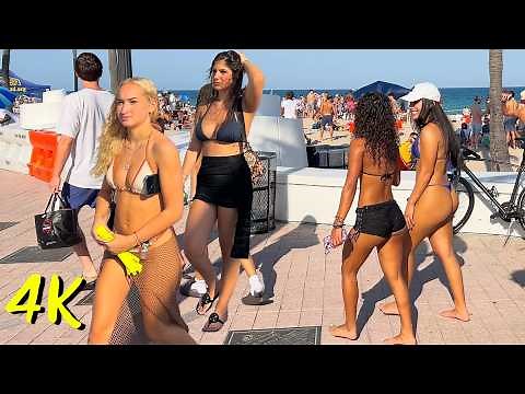 Las Olas Beach - Fort Lauderdale Beach Spring Break 2025