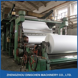 [Hot Item] 1575mm Writing Paper Making Machine by Using Reeds as Material