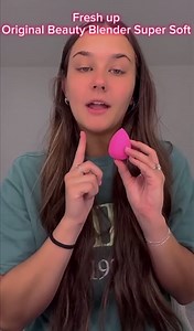 (Pack of 7) Fresh up™ - Beauty-Blender - Makeup-Sponge - Foundation-Sponge - Beauty-Blender-Sponge, Reusable, Washable, Streak Free Application, Vegan, Latex Free