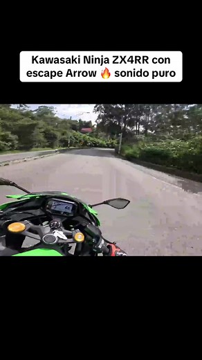 Kawasaki Ninja ZX4RR: Escape Arrow y Sonido Puro