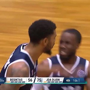 🔞 Welcome to the dunk party, brought to you by JDA Dijon Basket! 🚀 #BasketballCL | Basketball Champions League