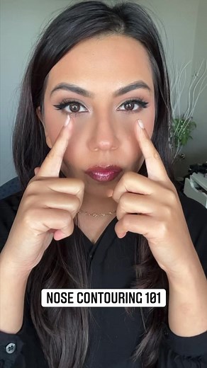Nose contouring 101 —- Makeup by Bia —————————————————— #nosecontour #contour #contouring #contourtutorial #makeuptipsforbeginners #makeupreels #makeuphacksandtricks #makeuptipsforbeginners #makeupartist #makeuphacks #makeupideas #makeuplooks #austinmakeupartist #easymakeup #makeupforbeginners | Makeup by BIA