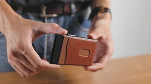 Atm Card Holder High End Wallet, Rfid Wallet Case, Small Wallets for Man Leather Luxury Aluminum Card Holder