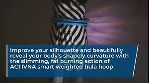 Smart Weighted Hula Hoop - Waist Hula for Adults Weight Loss - Lose Weight, Shape Body, Trim Waist, Lift Butt - 3.5 lb Adult Workout Exercise Hoop - Spinning Hoops for Fitness, Slimming (Pink)