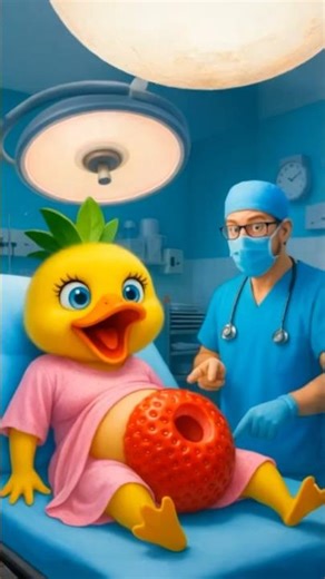 🧡 Evolution of Baby: Pregnant duck pesent with doctor in hospital 🥰 60 #cat #cute #love #shorts