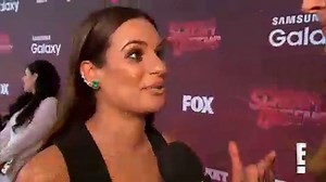 Scream Queens' Lea Michele Has a Surprise Scare When Ellen DeGeneres Pranks Her on Set—Watch Now!