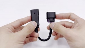 HID to LED Headlight Conversion Harness Adapter Kit - Compatible with Ford F-150 2009-2014, Morimoto XB Headlamp Wiring Connector for Left & Right Headlights (1 Piece)