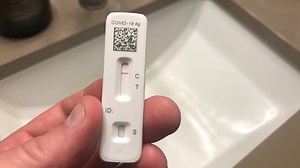 What is a 'CE' mark and why is it on a recalled COVID-19 at-home test?