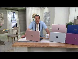 HP 15/17" Touch Laptop Core i5 8GB RAM 256GB SSD with Office Option on QVC