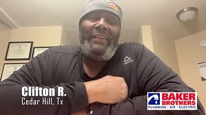 This customer has used Baker Brothers for all of the services they offer! Watchhis testimonial to see why he appreciates Baker Brothers. Claik here to see all of our special offers: https://bit.ly/3vfWNTh #BakerBrothersPlumbing #MakesGreatServiceFun | Baker Brothers Plumbing, Air & Electric | Facebook