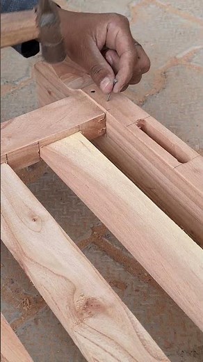 Hammer 🔨 || Wood 🪵 || Nail work video