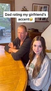 Dad rating my girlfriend’s accent😂 | Joe Mele