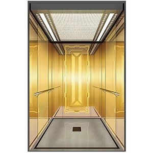 [Hot Item] Shopping Mall Home Safety Lift Elevator Large Capacity Stainless Steel Commercial Passenger Elevator