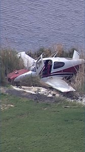 PHOTOS | Plane veers off runway at Bay Bridge Airport