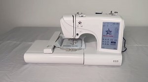 Fully Automatic Embroidery Machine,Sewing and Embroidery Machine,Sewing Machine,Sewing and Embroidery Machine with 7" Lcd Touch Screen,Support USB Import,158 Built-In Designs