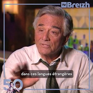 1.4K views · 37 reactions | Qu'est ce que ça fait de s'entendre doublé dans plusieurs langues ? #Interview #PeterFalk #50AnsColumbo | TV Breizh | Facebook