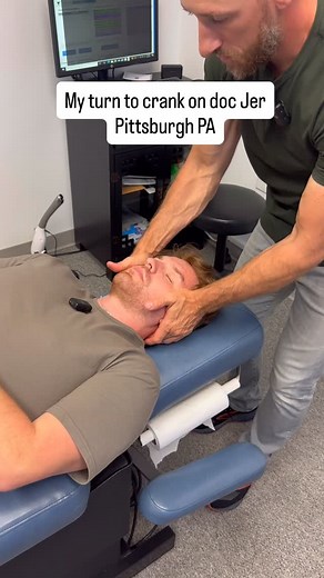 Doc Jer with some neck pain and mid back pain! #chiropractic #chiropractor #adjustment #chiro | Revive Chiropractic & Rehabilitation