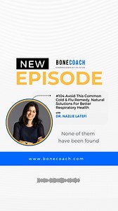 Ever wondered if those over-the-counter cold medications actually live up to their promises? 🤔 Many claim to relieve symptoms and shorten the duration of a cold, but do they really deliver? In this episode, I sat down with Dr. Nazlie Latefi, respiratory disease expert and co-founder of Biovanta. Together, we explore common cold and flu medications and their effectiveness. ▶️ Listen to our full discussion on bonecoach.com or click the link in my bio for easy access. IF YOU KNOW SOMEONE WHO HAS O