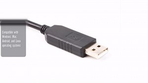 FT232RL chip USB to 3.3v TTL UART serial cable, wire end, 6ft, TTL-232R-3V3-WE compatible