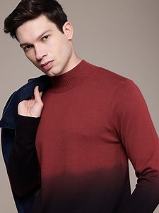 Buy French Connection Dyed Pure Cotton Pullover - - Apparel for Men
