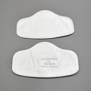 [Hot Item] 3101 HEPA Filter Nonwoven Particulate Filter Cotton Face Mask Filter Best Quality