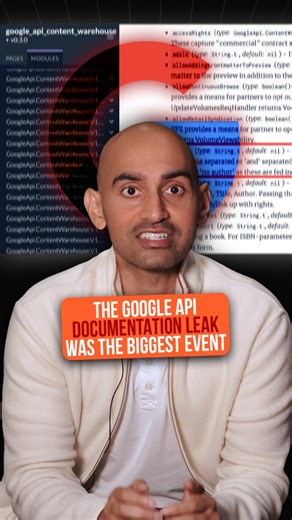 3.1K views · 33 reactions | The Google API documentation leak was the...