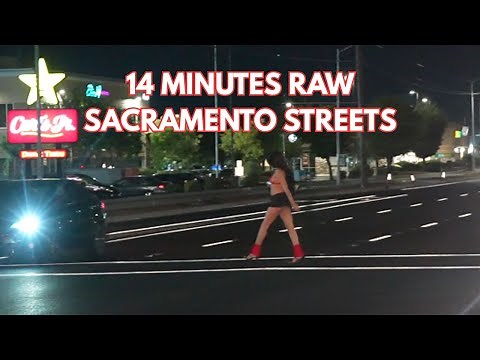 Sacramento Street Walkers Caught on Camera | 14 Minute Compilation