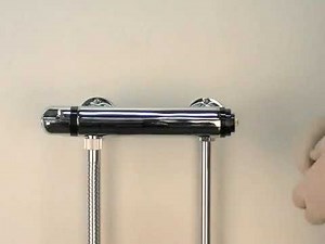 Bar shower valve calibration instructions