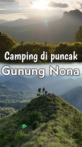 Spot Camping di puncak Gunung Nona ( 1010 mdpl ) Gunung nona atau Buttu kabobong adalah salah satu ikon kabupaten Enrekang, gunung ini berlokasi di Rosoan Kec. Enrekang, Kab. Enrekang. Keindahan gunung ini selalu menjadi daya tarik semua orang ketika melewati daerah Enrekang tepatnya di puncak Kotu, sehingga selalu menjadi latar foto wisatawan. Dan ternyata terdapat spot berfoto atau camping di puncak Gunung Nona, Dan ingin melihat keindahan di puncak gunung Nona silahkan simak videonya.. #enrek