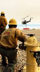 When firefighters got overwhelmed in Los Angeles, fire pilots, and support crews came from all over to help put wet stuff on the red stuff. #LosAngeles #Fires #911 | David Alan Arnold
