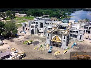 Aerial Drone Video of The BIGGEST House In Tampa
