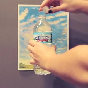 Well that worked out well! We were getting thirsty. | Ice Mountain Natural Spring Water