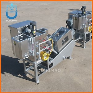 [Hot Item] Sludge Dewatering Machine Sewage Treatment Equipment Screw Press for Sludge Treatment Machine
