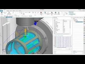 NX1899 Multi axis roughing