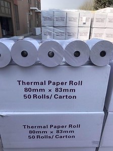 [Hot Item] China Manufacturer 80 mm Wide Printed Thermal Paper Roll for ATM Machines