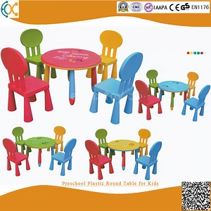 [Hot Item] Preschool Plastic Round Table for Kids Kindergarten and Daycare Furniture