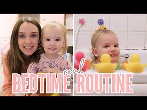 Real Toddler Bedtime Routine | Toddler Night Time Routine!