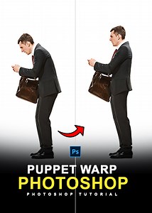 How to Adjust Body Shape Using Puppet Warp Tool in Photoshop #adjustbodyshape #photoshoppupperwarptool #puppetwarp #changebodyshape #photoshopshorts #photoshoptutorial #photoshopcc | Graphics Solution Tricks