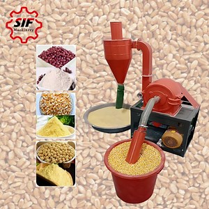[Hot Item] Farm Use Sif Farm Machinery Small Portable Maize Grinder Disc Claw Corn Mill