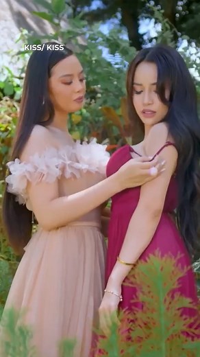 Because one kiss is all it takes to fall in love! Join VMX Crush #ZsaraLaxamana and VMX Fantasy Crush #MicaellaRaz in KISS/ KISS as they embrace Girl’s Love – a love like no other. Directed by Sigrid Polon. #KissKiss #VMXGlobal | VMX Global